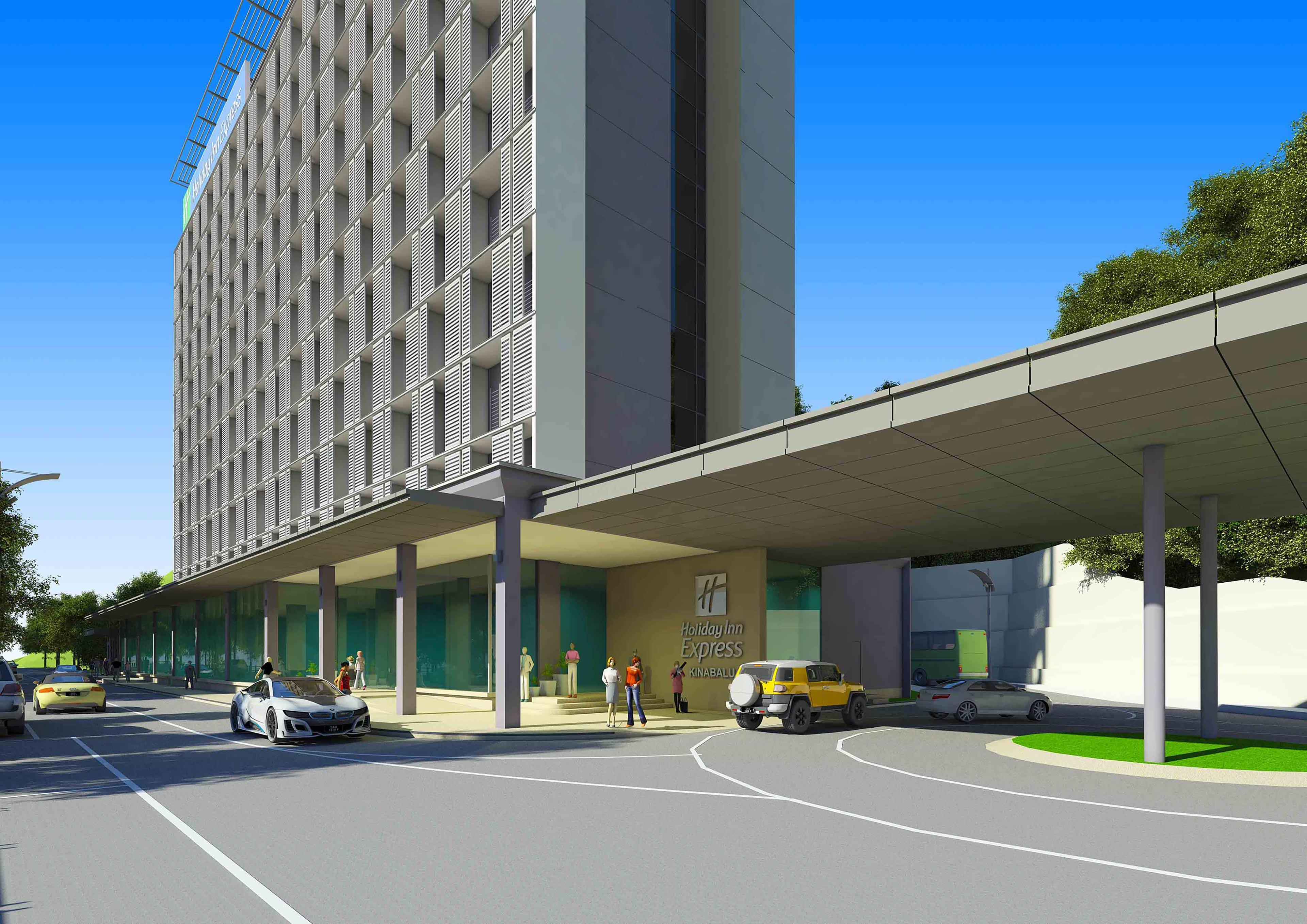 Holiday Inn Express Kota Kinabalu City Centre By Ihg Exteriör bild